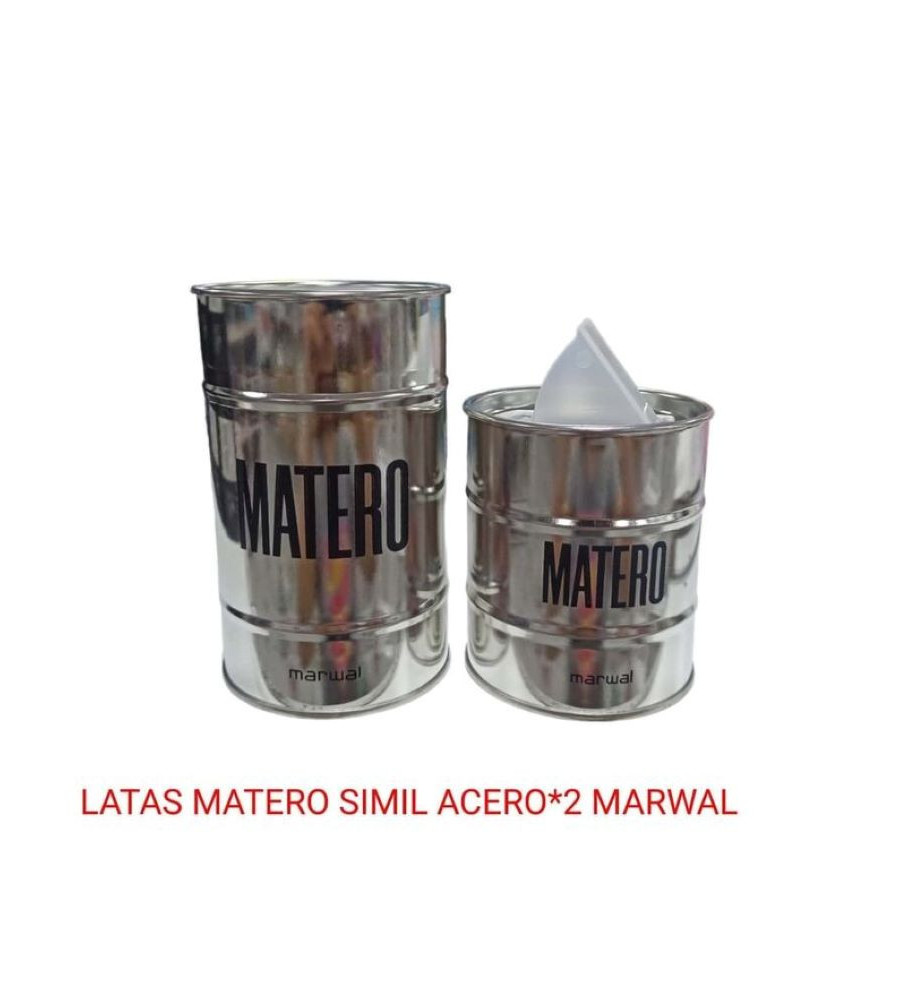 Latas Matero simil acerox2 Marwal