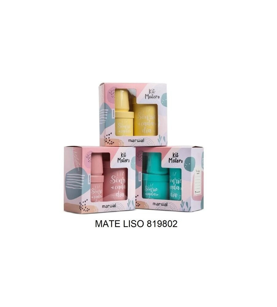 Kit Matero con Glitter En Caja MARWAL