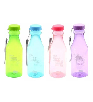 Botella Color tapa rosca 650ml